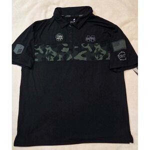 NEW MISSISSIPPI STATE BULLDOGS MENS COLOSSEUM OHT MILITARY APPRECIATION POLO LG